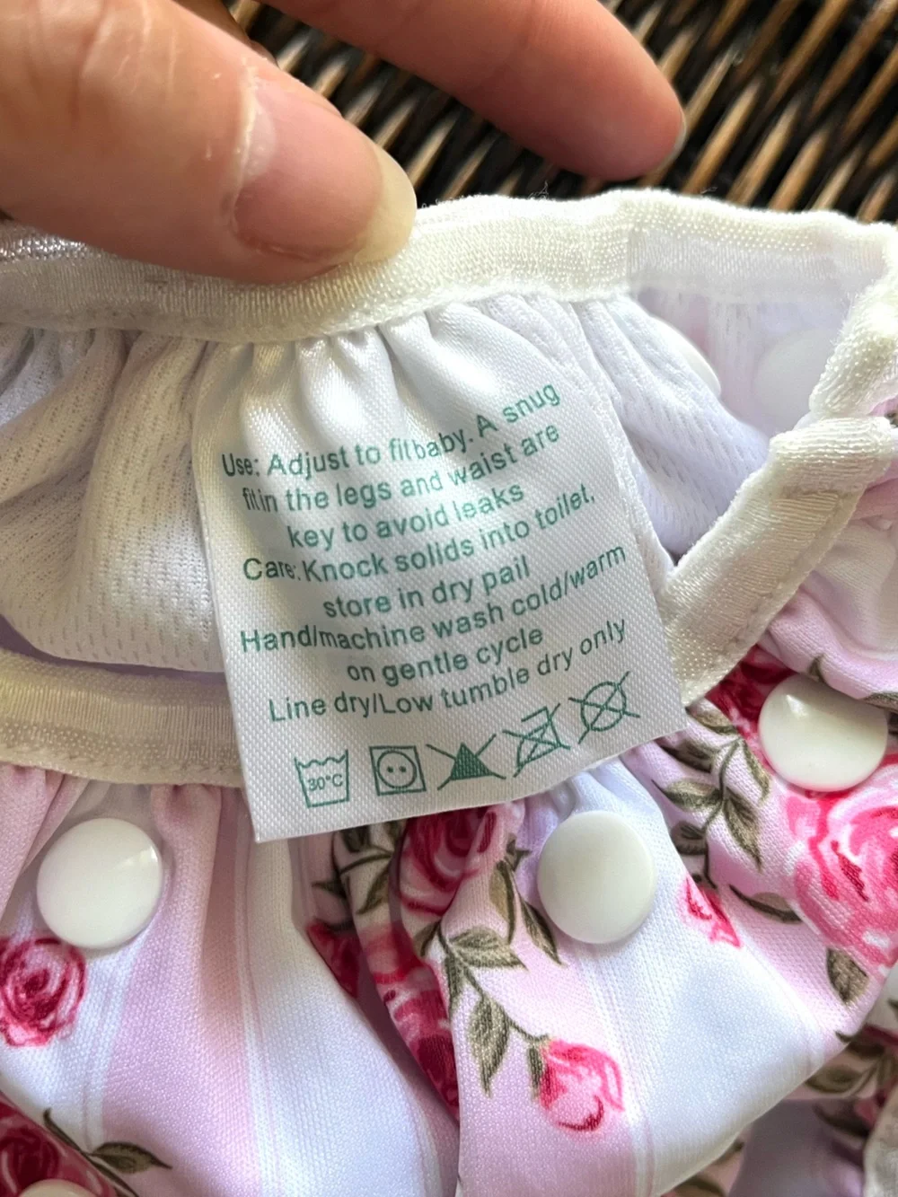 Set of 5 NWOT Cloth Swim Diapers